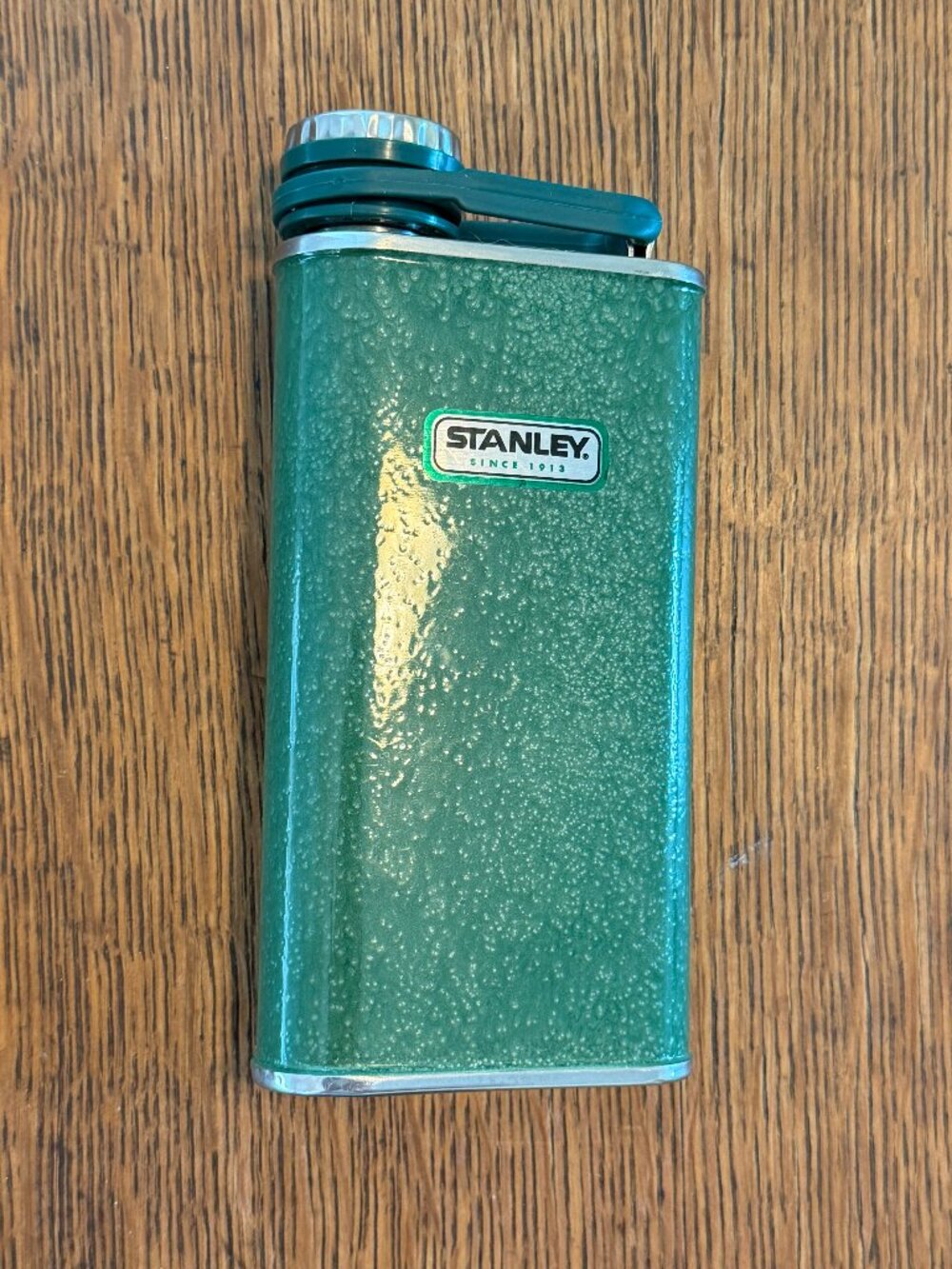 Stanley Stainless Steel Flask - 8 oz., Green